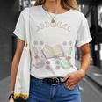 Well Read Woman Literature Quote Celestial Book Floral T-Shirt Gifts for Her Well Read Woman Literature Quote Celestial Book Floral T-Shirt Gifts for Her