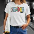 Reader I Am Bookworm Librarian I Heart Read Book Lover T-Shirt Gifts for Her