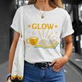Readers Glow Different Book Lover Reading Premium Tri-Blend T-Shirt Gifts for Her