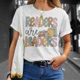 Readers Are Leaders Reading Book Lovers Teacher Women Kids T-Shirt Gifts for Her Readers Are Leaders Reading Book Lovers Teacher Women Kids T-Shirt Gifts for Her