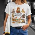 Reading Book Lover Bookish Camping Read With The Locals T-Shirt Gifts for Her