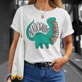 Readosaurus Cute Dinosaur Reading Books Reading T-Shirt Gifts for Her