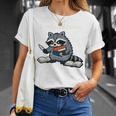 I Require Books Raccoon T-Shirt Gifts for Her