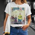 Retro Vintage Distressed Comic Book Humor Original Print T-Shirt Gifts for Her Retro Vintage Distressed Comic Book Humor Original Print T-Shirt Gifts for Her
