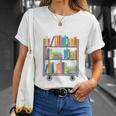 This Is How I Roll Book Librarian Vintage T-Shirt Gifts for Her