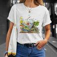 Save Earth It´s Only Planet With Books Reader Earth Day T-Shirt Gifts for Her Save Earth It´s Only Planet With Books Reader Earth Day T-Shirt Gifts for Her