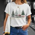 Seasons Readings Christmas Tree Book Lover T-Shirt Gifts for Her