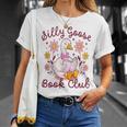 Silly Goose Book Club Reading Girl T-Shirt Gifts for Her