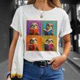 Sloth Love Reading And Sloths Child Book Lover Premium Tri-Blend T-Shirt Gifts for Her