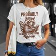 Smut Book Reader Racoon Probably Reading Something Unholy T-Shirt Gifts for Her Smut Book Reader Racoon Probably Reading Something Unholy T-Shirt Gifts for Her