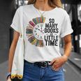 So Many Books Little Time Retro Bookish Book Lover T-Shirt Gifts for Her