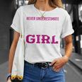 SOMMAS BOOKS Never Underestimate The Power Of a Girl With a Book Reading T-Shirt Gifts for Her SOMMAS BOOKS Never Underestimate The Power Of a Girl With a Book Reading T-Shirt Gifts for Her