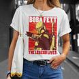 Star Wars The Book Of Boba Fett The Legend Lives Poster V-2 T-Shirt Gifts for Her