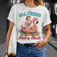 Summer Reading Book Lover All Need Is The Beach & A Book Premium Tri-Blend T-Shirt Gifts for Her