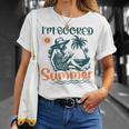 Summer Reading Books Lover I'm Booked For The Summer T-Shirt Gifts for Her