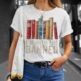 Support Banned Books Freedom I'm With The Banned T-Shirt Gifts for Her