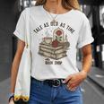 Tale As Old As Time Book Lover Floral T-Shirt Gifts for Her Tale As Old As Time Book Lover Floral T-Shirt Gifts for Her