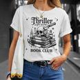Thriller Book Club Mystery Lover Reading Crime Novel T-Shirt Gifts for Her