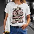 Tired Moms Book Club Coffee Sarcasm Jokes Dad Humor Premium Tri-Blend T-Shirt Gifts for Her Tired Moms Book Club Coffee Sarcasm Jokes Dad Humor Premium Tri-Blend T-Shirt Gifts for Her
