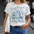 i Tried To Form a Gang But It Turned Into a Book Club T-Shirt Gifts for Her i Tried To Form a Gang But It Turned Into a Book Club T-Shirt Gifts for Her