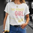 Never Underestimate Bookworm Girl Book Reader Reading T-Shirt Gifts for Her