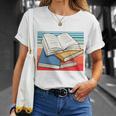 Unpaid Book Critic Book Reader Bookworm Vintage T-Shirt Gifts for Her