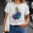 Vintage Book Quote It’s No Use Going Back To Yesterday T-Shirt Gifts for Her
