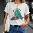 Vintage Retro Dear Santa Books Only Christmas Xmas Holiday T-Shirt Gifts for Her
