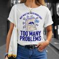 Why Was The Math Book Sad Too Many Problems Math Humor T-Shirt Gifts for Her