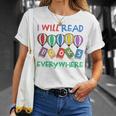 I Will Read Books Everywhere Across America Child Readers T-Shirt Gifts for Her I Will Read Books Everywhere Across America Child Readers T-Shirt Gifts for Her