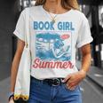 Women Retro Book Girl Summer Bookish Vacation Reader T-Shirt Gifts for Her Women Retro Book Girl Summer Bookish Vacation Reader T-Shirt Gifts for Her