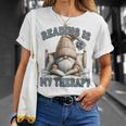Women's Book Reader Accessories For Teacher Reading Is My Therapy T-Shirt Gifts for Her Women's Book Reader Accessories For Teacher Reading Is My Therapy T-Shirt Gifts for Her