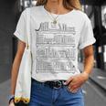 Women's Books Of The Bible T-Shirt Gifts for Her