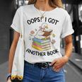 Women's Oops I Got Another Book Goose Goose Reader Women Girls T-Shirt Gifts for Her