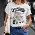 Women's Tucson Festival Of Book Merch TFOB 2026 Critter Jaguar T-Shirt Gifts for Her Women's Tucson Festival Of Book Merch TFOB 2026 Critter Jaguar T-Shirt Gifts for Her