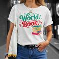 World Book Day 2026 Costume Girls Boys Books Lover Women Men T-Shirt Gifts for Her