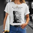 Wuthering Heights By Emily Bronte Vintage Book Cover T-Shirt Gifts for Her