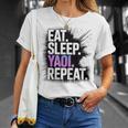 Yaoi Eat Sleep Repeat Manga Anime Book Premium Tri-Blend T-Shirt Gifts for Her