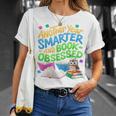 Another Year Smarter And Book-Obsessed Birthday Graphic T-Shirt Gifts for Her