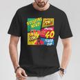 40 Years Old Birthday Comic Style Book Lover Party T-Shirt Unique Gifts 40 Years Old Birthday Comic Style Book Lover Party T-Shirt Unique Gifts