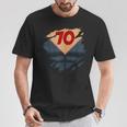 71st Birthday Comic Book Hero Born In 1954 T-Shirt Unique Gifts