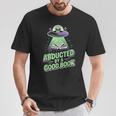 Abducted By A Good Book UFO Alien Reading Books T-Shirt Unique Gifts