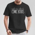 Ask Me About Comic Books Comic Book Collecting T-Shirt Unique Gifts