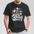 Astronaut Reader Books Lover Book Reading Nerd Literature T-Shirt Unique Gifts