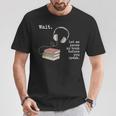 Audiobook Enthusiasts Headphones Book Club Bookworm T-Shirt Unique Gifts