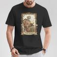 The Aunt Tarot Card Women Skeleton Aunty Book Lover T-Shirt Unique Gifts