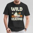 Avid Readers Bookworms Book Lovers Wild About Reading Lovers T-Shirt Unique Gifts