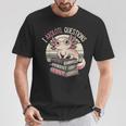 I Axolotl Questions Cute Reading Book Bookworm Librarian T-Shirt Unique Gifts