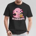 Axolotl Read Book Readolotl Ambystoma Mexicanum Walking Fish T-Shirt Unique Gifts Axolotl Read Book Readolotl Ambystoma Mexicanum Walking Fish T-Shirt Unique Gifts
