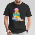 Axolotl Reading Book Bookworm Book Lover Girls Boys T-Shirt Unique Gifts Axolotl Reading Book Bookworm Book Lover Girls Boys T-Shirt Unique Gifts
